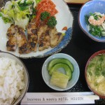 豚ロース胡麻みそ焼き定食