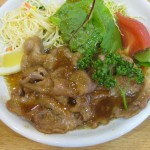 豚肩ロースたれ焼き