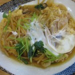 豚カツ玉子とじ