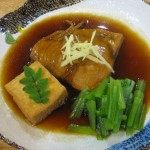 めかじき鮪の煮付け