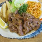 豚肉にんにくタレ焼き