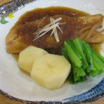 むきがれいの卸し煮