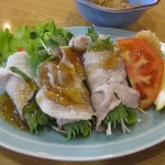 ゆで豚おろしがけ