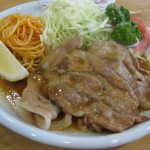 豚肉にんにくタレ焼き