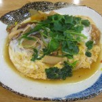 豚カツ玉子とじ